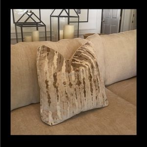 Custom-made pillow cover. This listing is for the cover only.